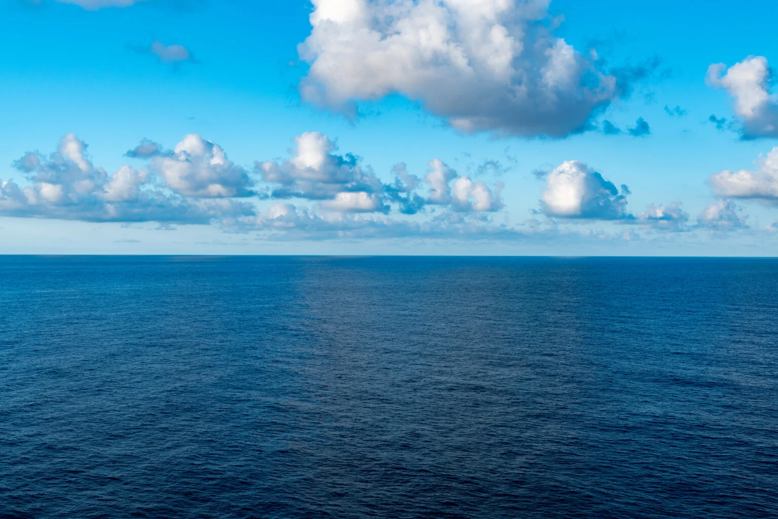 blue waves under the sea